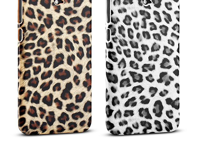 HTC One E9+ Leopard Stripe Back Case