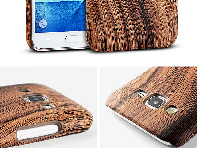 Samsung Galaxy J7 Woody Patterned Back Case