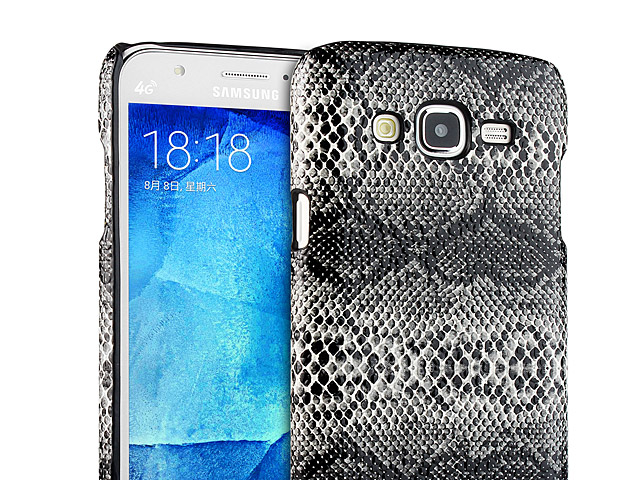 Samsung Galaxy J7 Faux Snake Skin Back Case