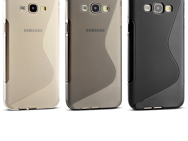 Samsung Galaxy A8 Wave Plastic Back Case