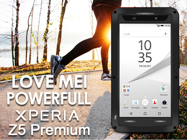 Onbevredigend spreiding Betekenis LOVE MEI Sony Xperia Z5 Premium Powerful Bumper Case