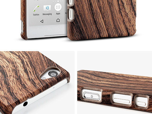Sony Xperia Z5 Compact Woody Patterned Back Case