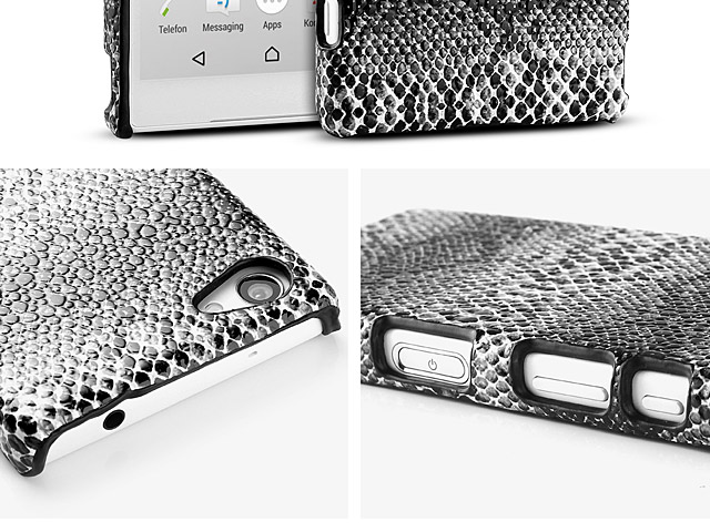 Sony Xperia Z5 Compact Faux Snake Skin Back Case