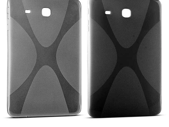 Samsung Galaxy Tab E 9.6 X-Shaped Plastic Back Case