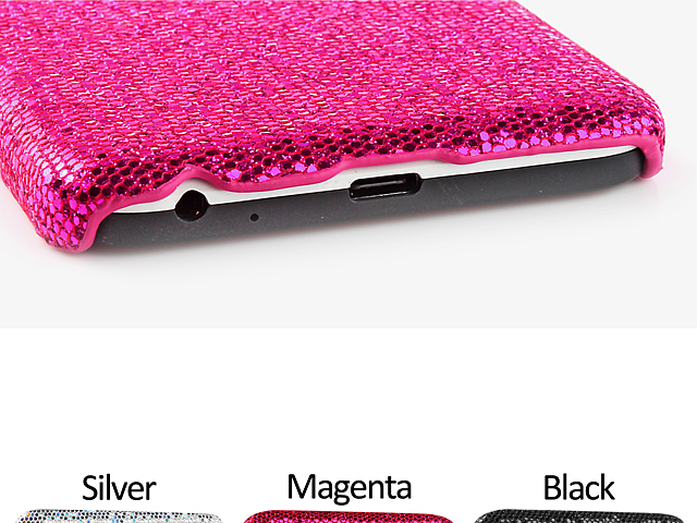 Google Nexus 5X Glitter Plastic Hard Case