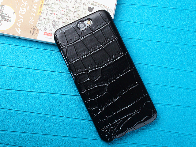 HTC One A9 Crocodile Leather Back Case