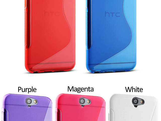 HTC One A9 Wave Plastic Back Case