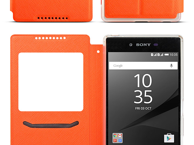 Sony Xperia Z5 Premium Flip View Case