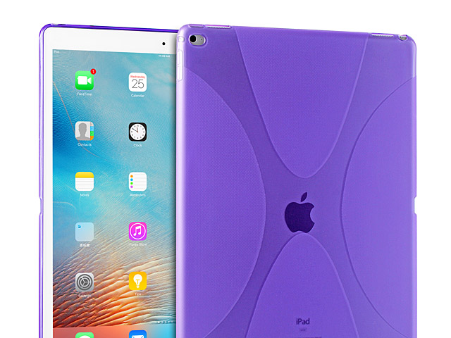 iPad Pro 12.9" X-Shaped Plastic Back Case