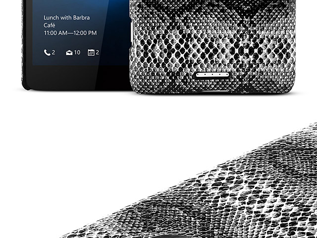 Microsoft Lumia 950 XL Faux Snake Skin Back Case