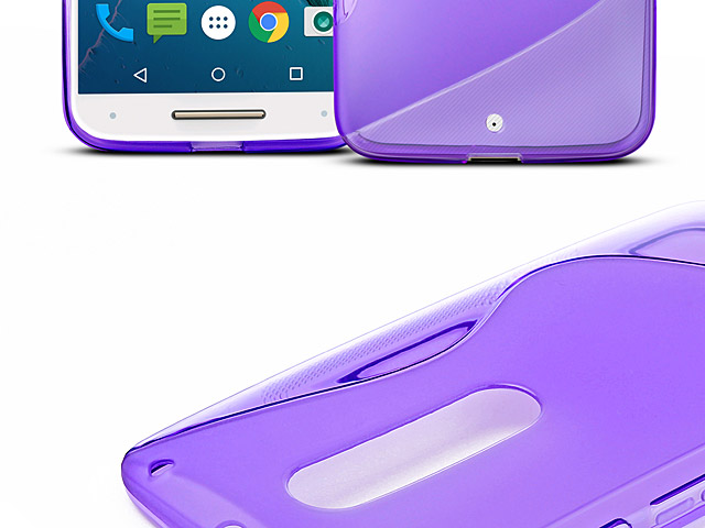Motorola Moto X Style Wave Plastic Back Case