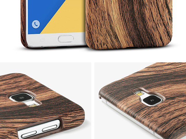 Samsung Galaxy A9 (2016) A9000 Woody Patterned Back Case