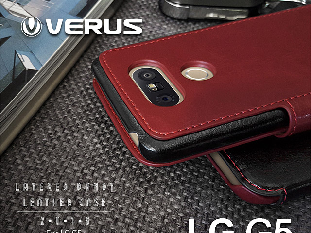 Verus Dandy Layered K Leather Case for LG G5