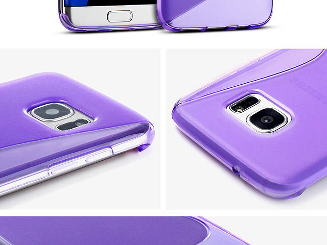 Samsung Galaxy S7 edge Wave Plastic Back Case
