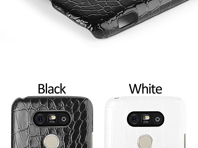 LG G5 Crocodile Leather Back Case