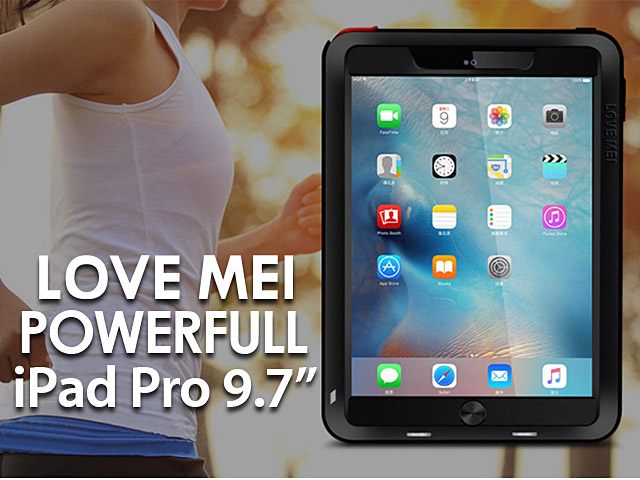 LOVE MEI iPad Pro 9.7" Powerful Bumper Case