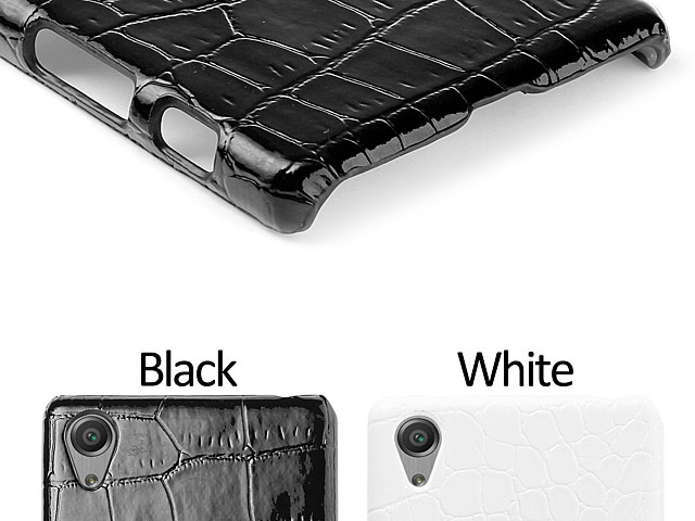 Sony Xperia X Performance Crocodile Leather Back Case