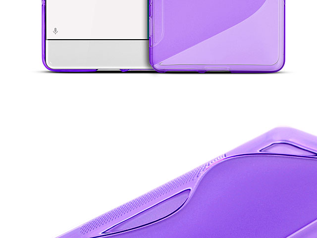 Sony Xperia XA Wave Plastic Back Case