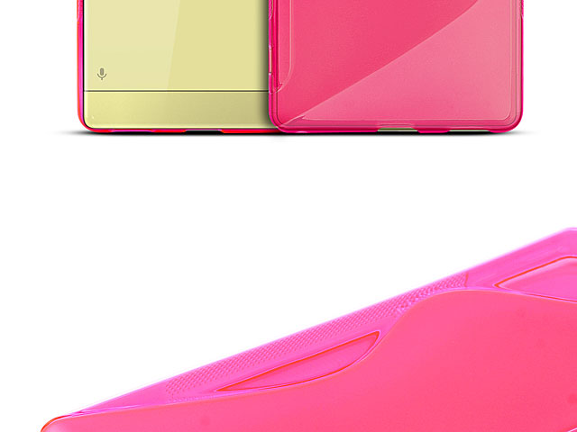 Sony Xperia XA Ultra Wave Plastic Back Case