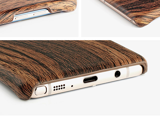 Samsung Galaxy Note7 Woody Patterned Back Case