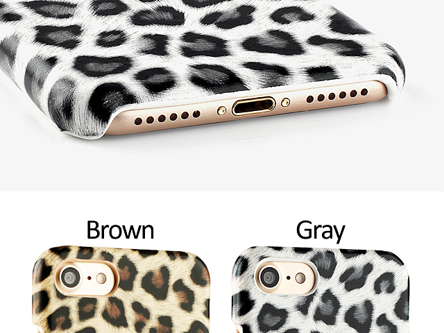 iPhone 7 Leopard Stripe Back Case