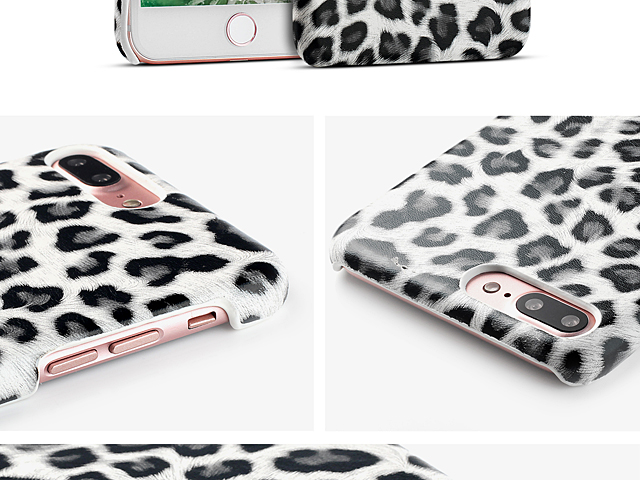 iPhone 7 Plus Leopard Stripe Back Case