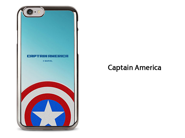 MARVEL Captain America Mirror Art Back Case for iPhone 7 Plus