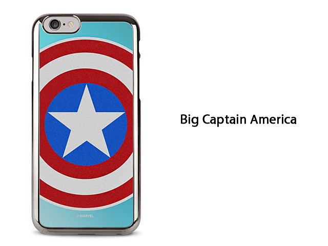 MARVEL Captain America Mirror Art Back Case for iPhone 7 Plus