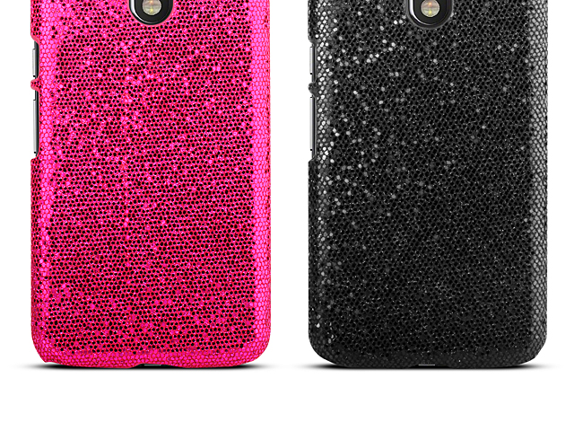 Motorola Moto G4 Plus Glitter Plastic Hard Case