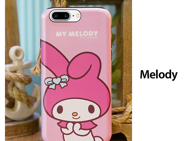 iPhone 7 Plus Hello Kitty Friends Dual Bumper Case