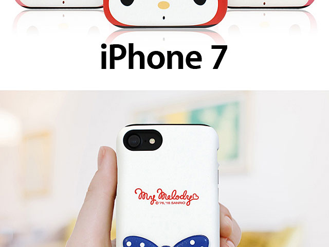 iPhone 7 My Melody Deco Double Bumper Case