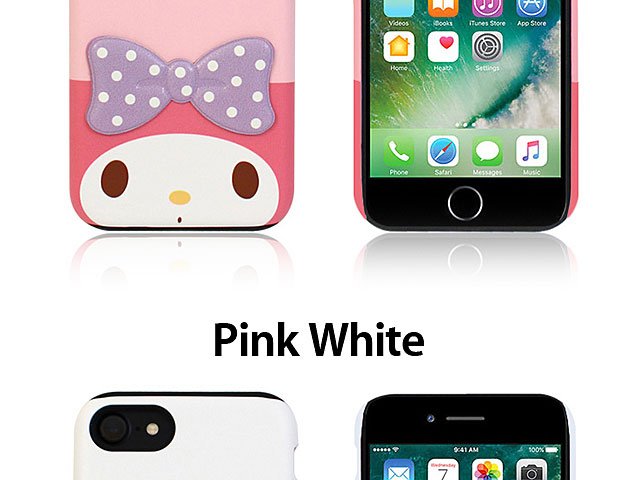 iPhone 7 My Melody Deco Double Bumper Case