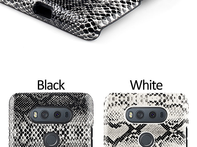 LG V20 Faux Snake Skin Back Case