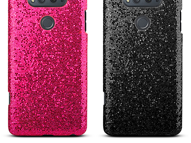 LG V20 Glitter Plastic Hard Case