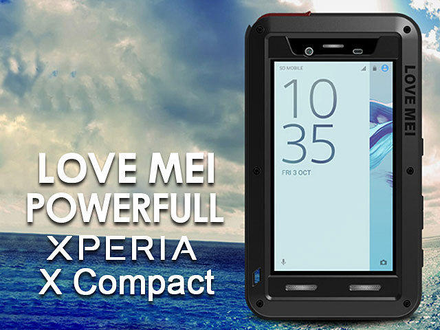 Temmen Voorwoord kunstmest LOVE MEI Sony Xperia X Compact Powerful Bumper Case