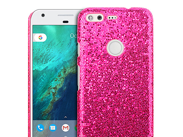 Google Pixel Glitter Plastic Hard Case
