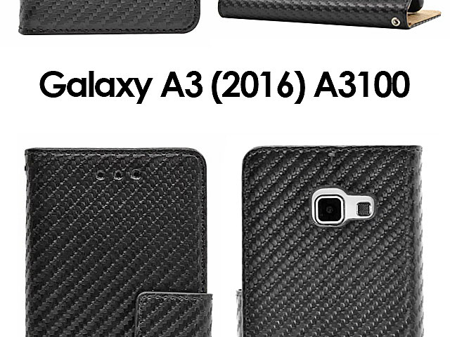 Samsung Galaxy A3 (2016) A3100 Twilled Flip Case