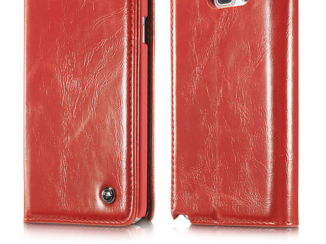 Samsung Galaxy Note5 Magnetic Flip Leather Wallet Case