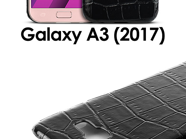 Samsung Galaxy A3 (2017) A3200 Crocodile Leather Back Case