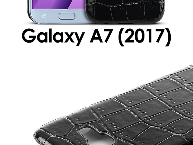 Samsung Galaxy A7 (2017) A7200 Crocodile Leather Back Case