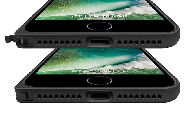 LOVE MEI iPhone 7 Plus Curved Metal Bumper