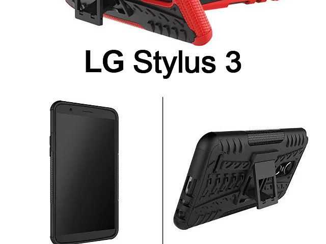 LG Stylus 3 Hyun Case with Stand