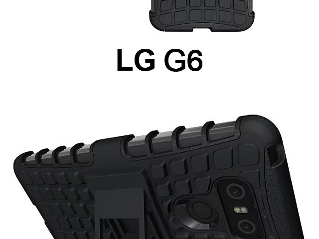 LG G6 Rugged Case with Stand