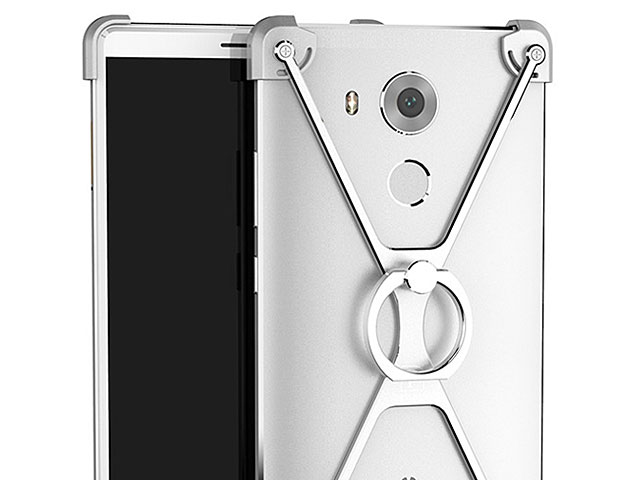 Huawei Mate 8 Metal X Bumper Case with Finger Ring