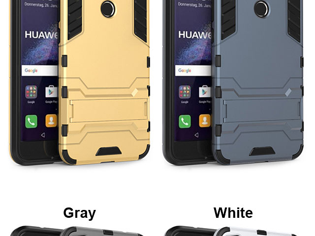 Huawei P8 Lite (2017) Iron Armor Plastic Case