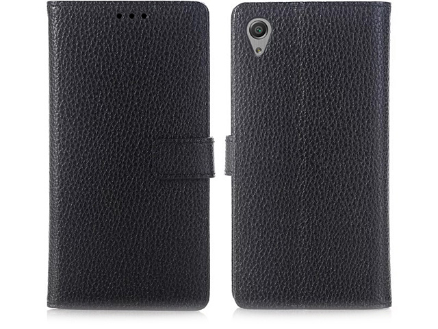 Sony Xperia X Performance Leather Flip Card Case