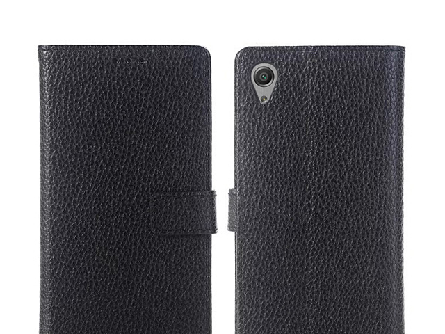 Sony Xperia X Performance Leather Flip Card Case