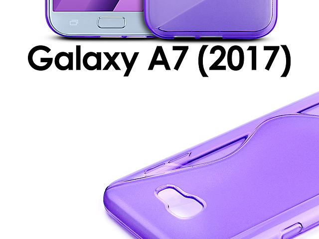 Samsung Galaxy A7 (2017) A7200 Wave Plastic Back Case