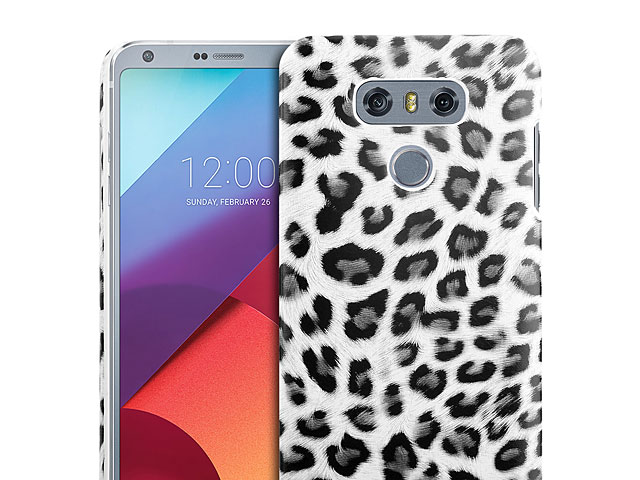 LG G6 Leopard Stripe Back Case