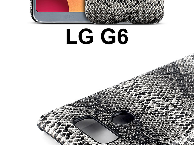 LG G6 Faux Snake Skin Back Case